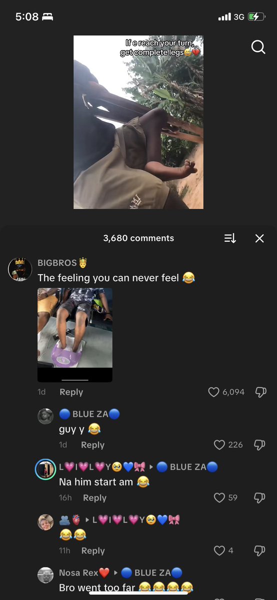 Omg all this tiktok boys no de play 😂😂😂