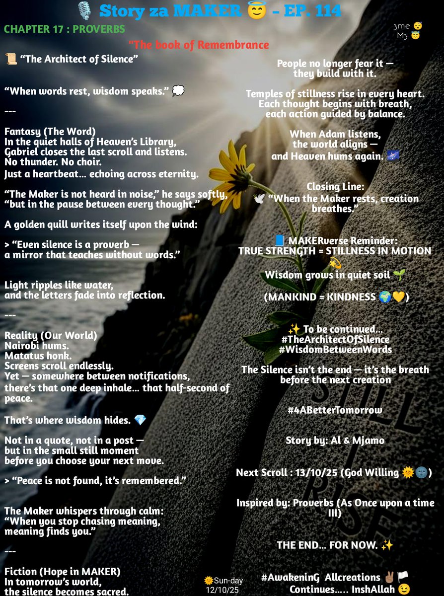 MjastMjamo's tweet image. #$T∅R¥zaMAKER😇
#MAKER2Allcreations 
#Adam&amp;amp;Everything 
#Messenger2Maker
#Maker2Messenger
#SaveOurSouls
#AwakeningAllCreations 👁️