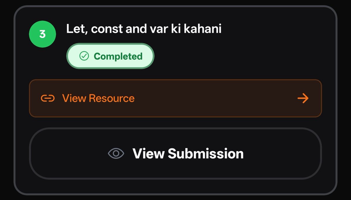 Lakshcode's tweet image. Day 3 - Concept of let, const and var in javascript ✅
@ChaiCodeHQ @Hiteshdotcom
