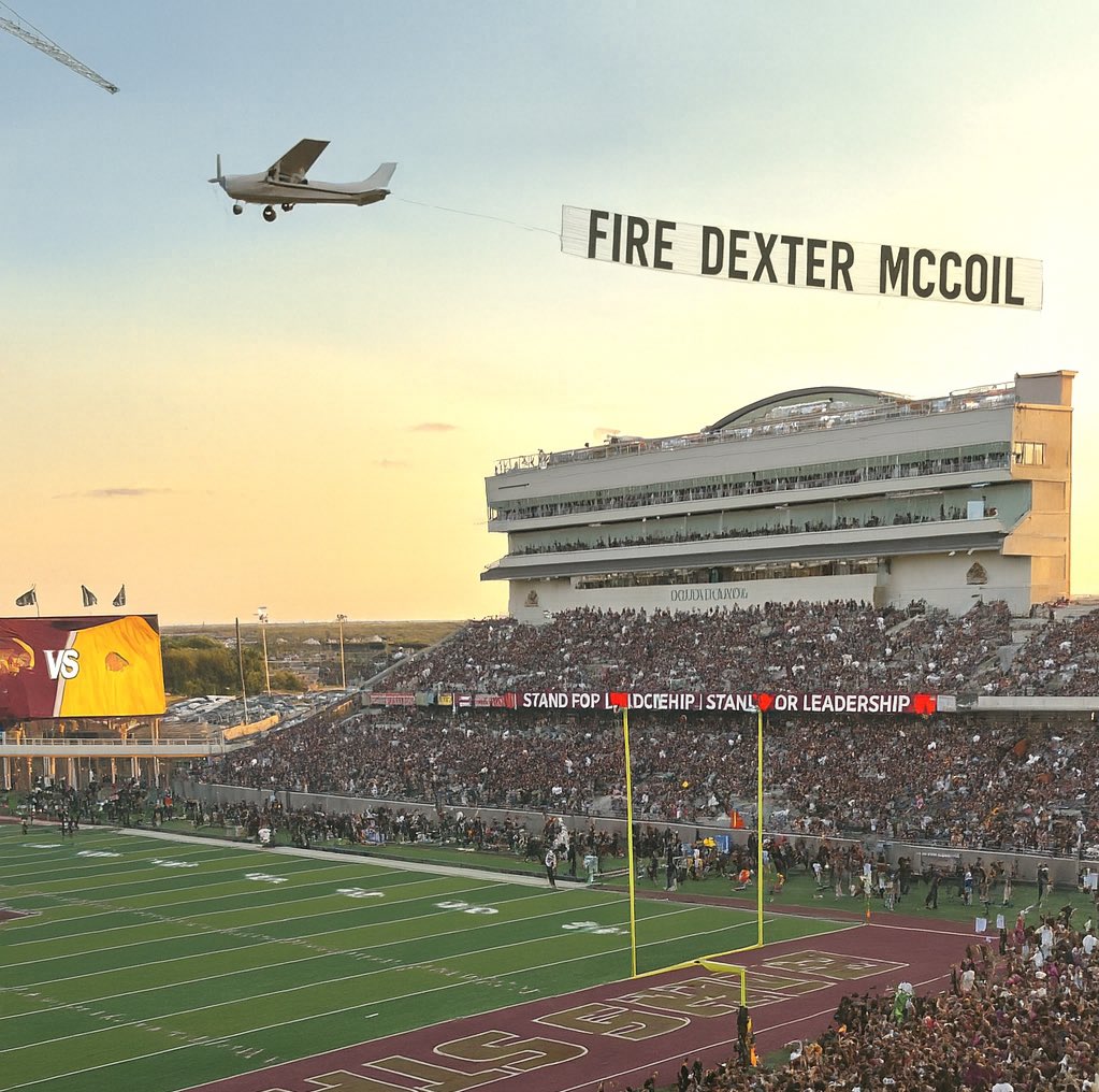 Dexter McCoil should be fired immediately. #TXST