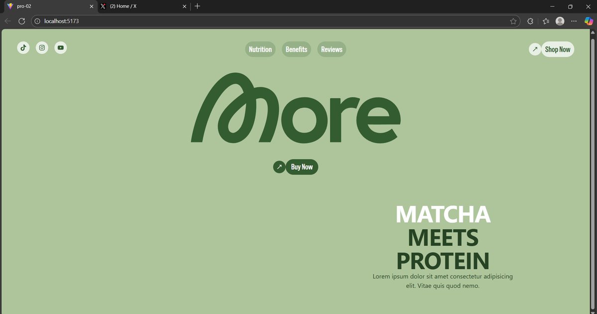 avindcosta's tweet image. Currently working on recreating this masterpiece more-nutrition.webflow.io , mesmerized by the stunning ui and animation. 
Gonna use GSAP for animation...

#designtocode #code #frontend #gsap #freelance