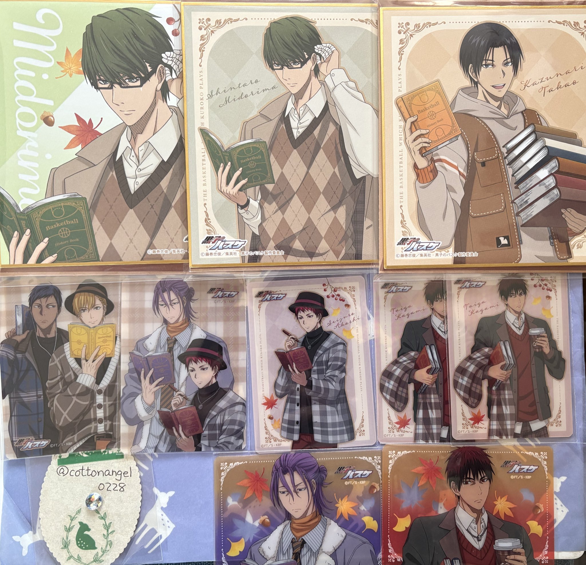 Y*U様 黒子のバスケ　ツリビレ　特典　ポストカード 7枚セット Y*U様 黒子のバスケ ツリビレ 特典 ポストカード 7枚セット ゆか on