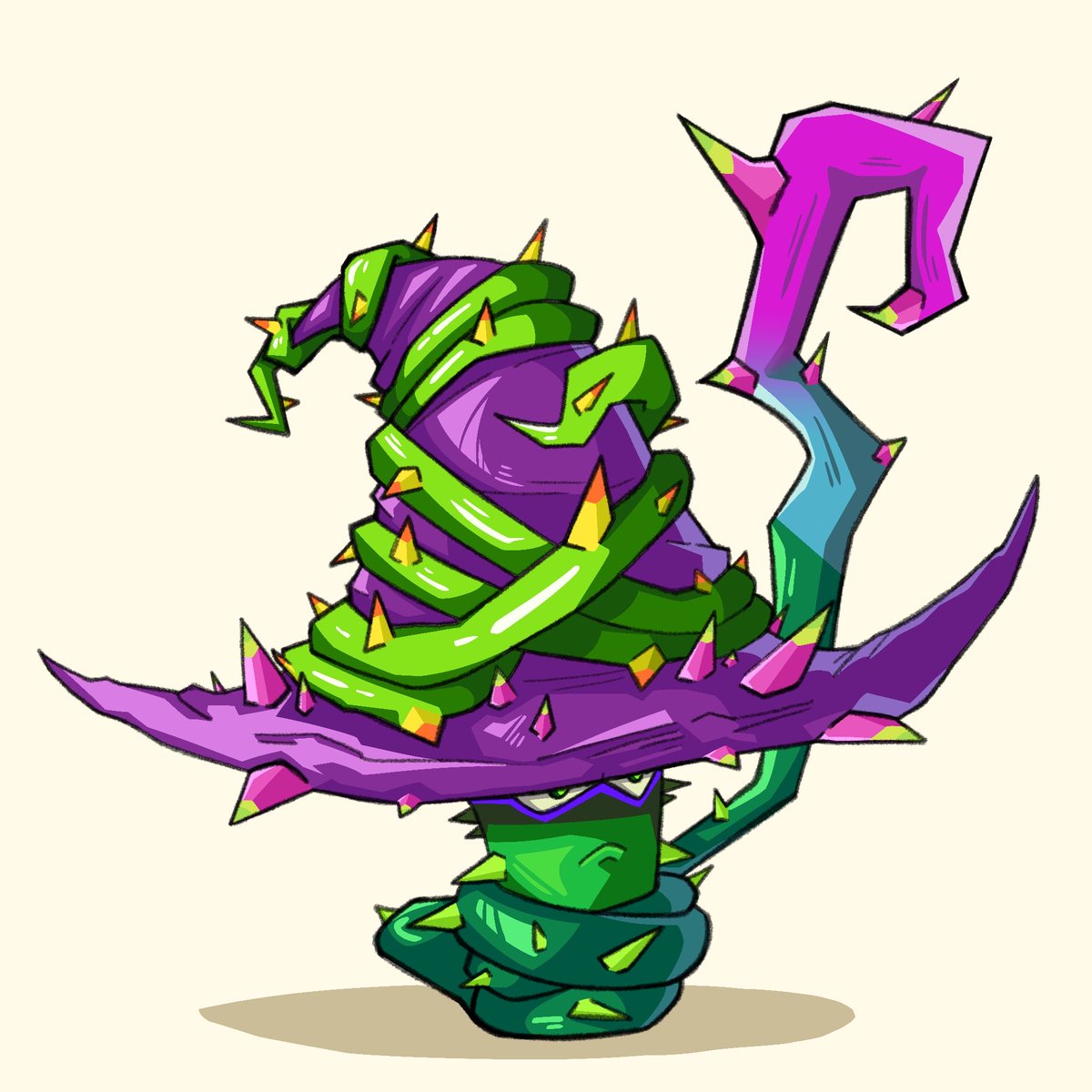 GlutoART's tweet image. Thorns for the thorn god
#pvz