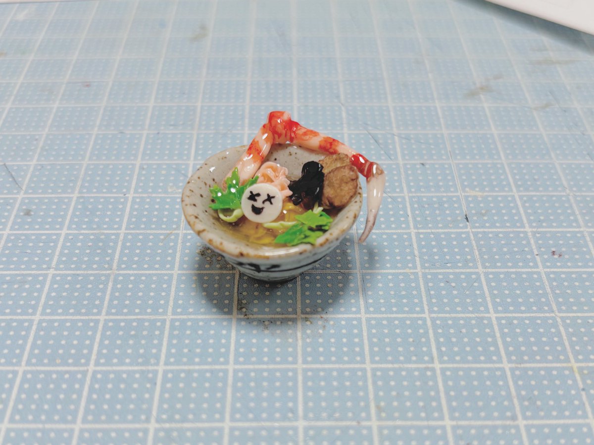 ホビーラウンド出ます！

11/9（日）
TRC東京流通センター

🌈にじさんじ
許諾いただけたので、ろふまおが作ってたラーメン（樹脂粘土ほか製）のミニチュアフードを持ち込みます🍜

#ホビーラウンド33