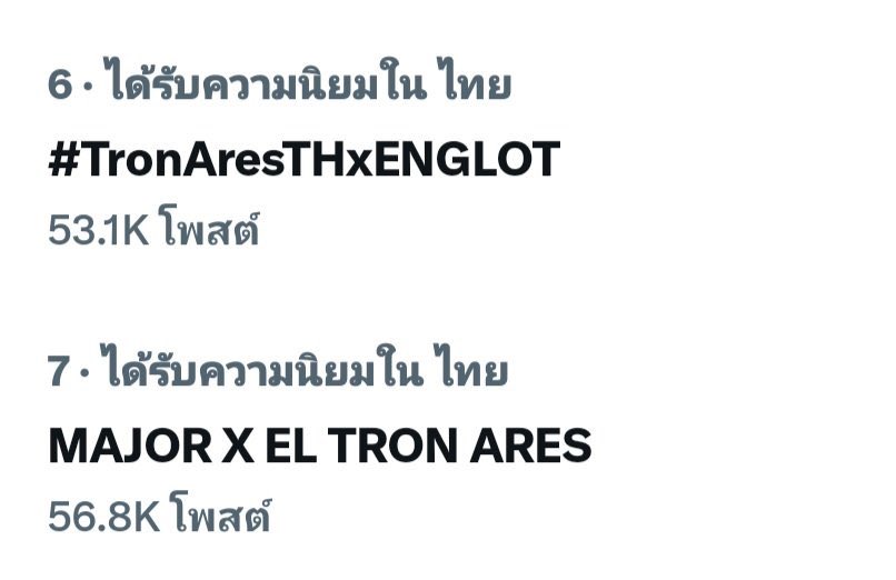 artw7974's tweet image. ดันๆค่ะ ขอเมนชั่นดันแท็กหน่อยได้ไหมค่ะ🙏🏻
ไปเอาอันดับ1กันเถอะ มา!!รวมพลัง🙌🏻🙌🏻🙌🏻

MAJOR X EL TRON ARES 
 #TronAresTHxENGLOT
#อิงล็อต #englot