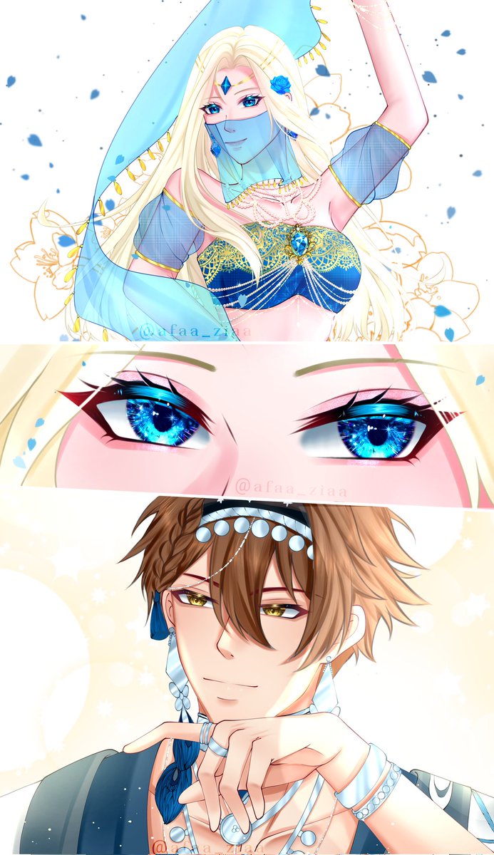 ⊹⊱ RYUUSHARA Middle East AU ⊰⊹

“My eyes won’t move away. It’s like she pulled me into her rhythm. One look, and I’m already lost in her. Is this what they call temptation? ’Cause I can’t look away.” — 𝑹

#RyuuShara
#夢CeruleanEternity
#yumelokalgallery