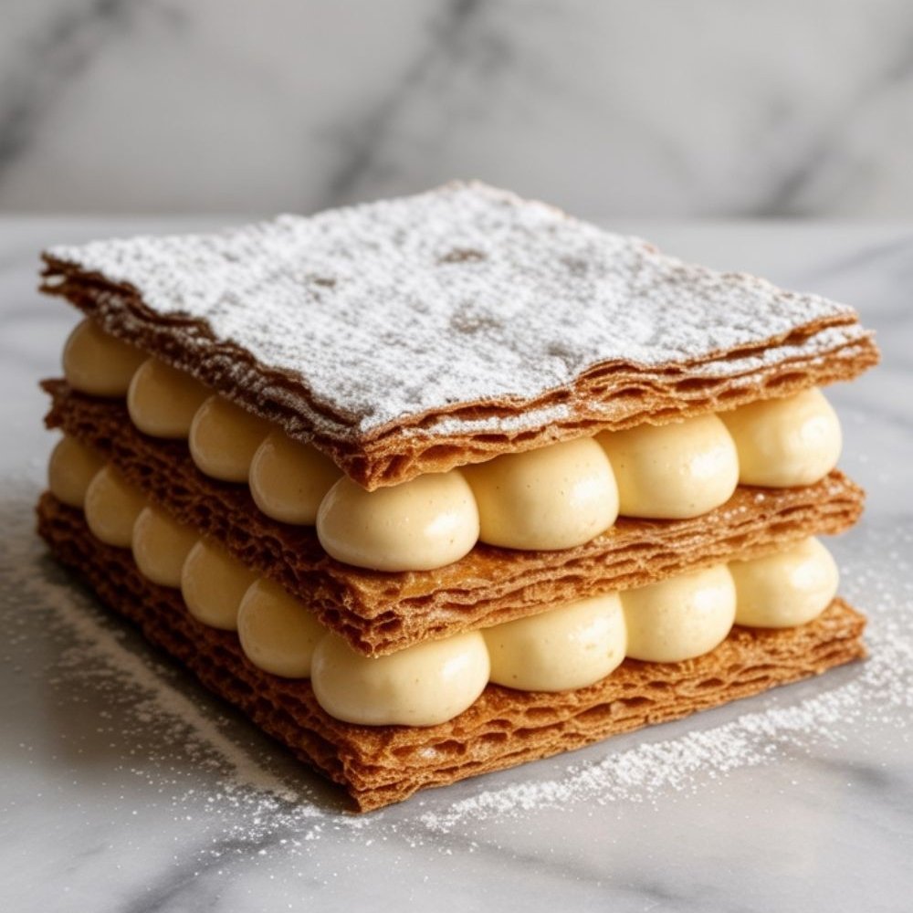 ann_ann886's tweet image. Mille Feuille — the classic French pastry 🇫🇷✨ Layers of crisp puff pastry, silky cream, and pure decadence in every bite! #DessertGoals #FrenchBaking
Full Recipe: durl.ca/XjRYE