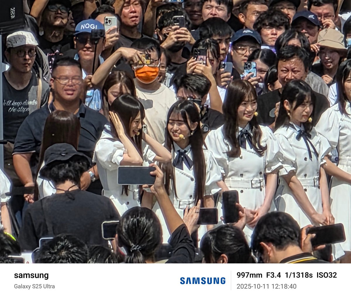 kill2324's tweet photo. #251011 #西門町
#乃木坂46六期生 #乃木坂46
#乃木坂46六期生in_Taipei快閃活動
#乃木坂46六期生in_Taiwan 
#Samsung_Galaxy_S25_Ultra https://t.co/pffsmLMH1K