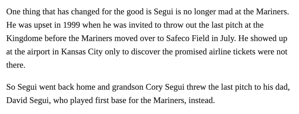 jasonwang7517's tweet photo. @SethTweets funny nugget about segui that I think isn't talked about NEARLY enough https://t.co/iFBSiQR8lg