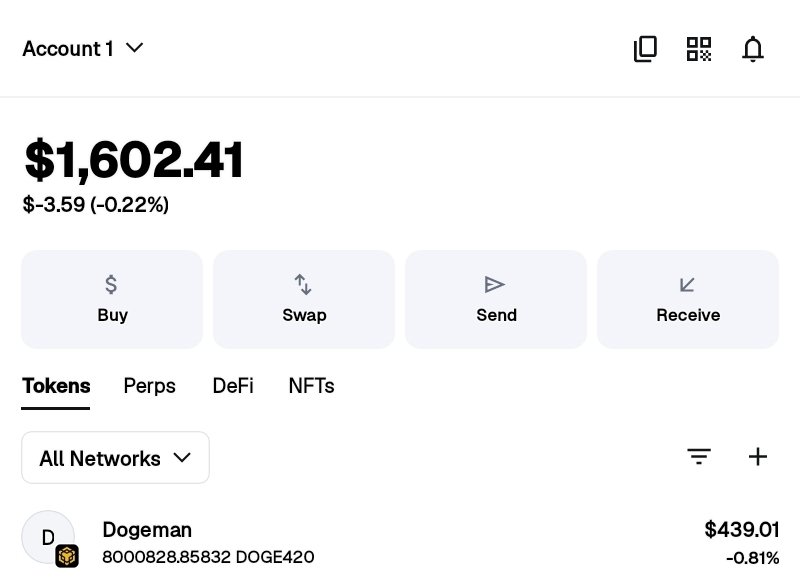 Doge420Dogeman's tweet image. $DOGE420COIN  #Airdrop 

Follow &amp;amp; Like &amp;amp; Retweet ✅
Reply your $DOGE420 wallet address in the comments.

Target: $1 by the end of 2025.🚀
Available to trade &amp;amp; swap $DOGE420 on:
✅ MetaMask 
✅ PancakeSwap
✅ OKX
✅ Bitget
✅ GeckoTerminal

🔒 Liquidity locked until 2027 

Token…