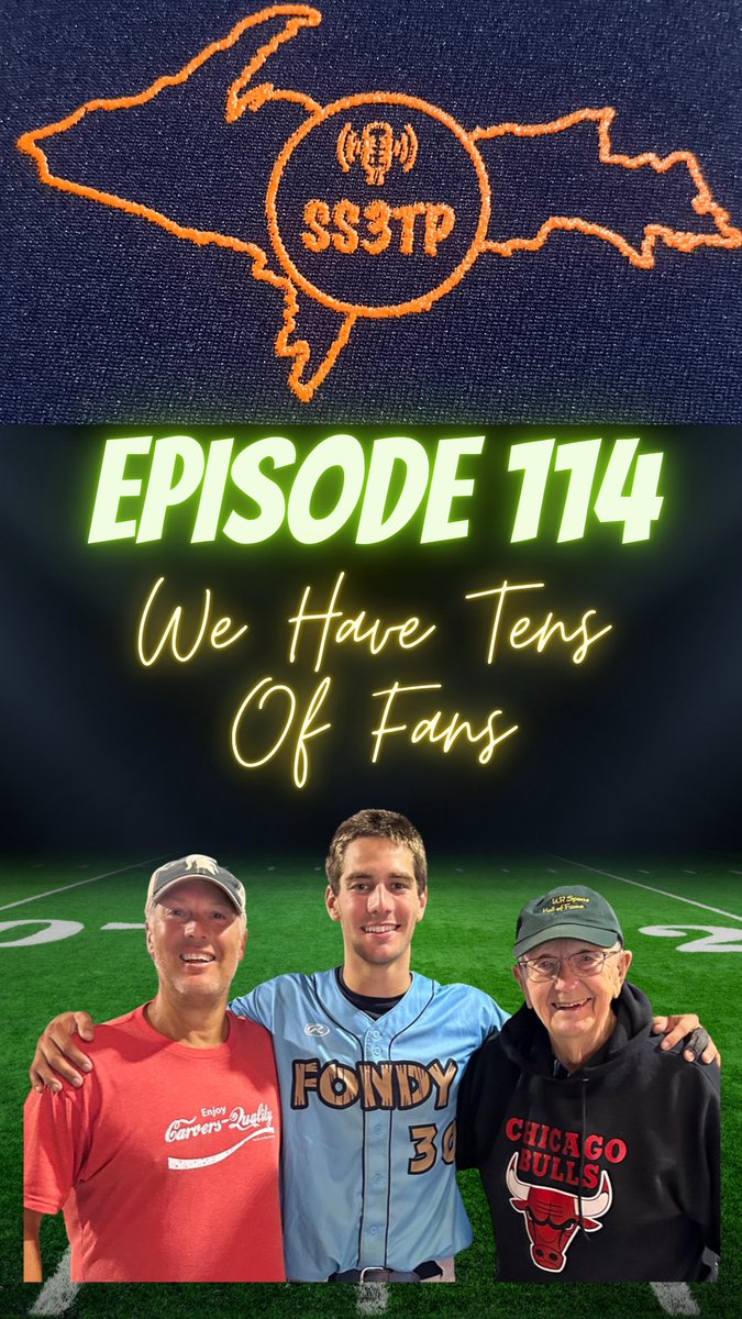 Christian Wilson joins SS3TP to talk sports and gives an all-time review of the best pasties #10sOfFans #pasty 

open.spotify.com/episode/2NZuIU…