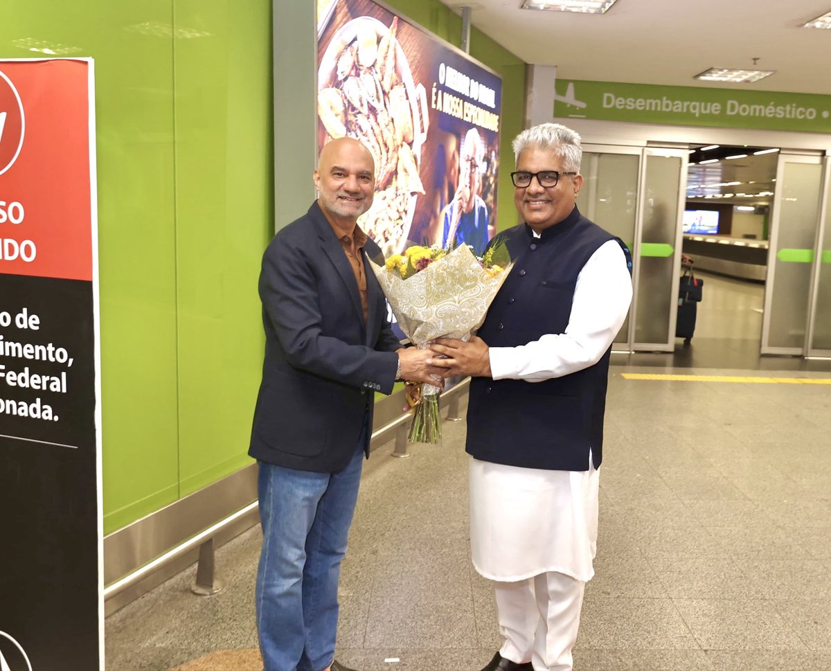 byadavbjp's tweet image. Landed in Brasilia, Brazil today where I&apos;ll be representing India at the Pre COP30 organised by the COP30 Presidency.

Over the next two days, this platform will provide an opportunity for countries to build consensus on the issues critical for the success of COP30. 

Looking…