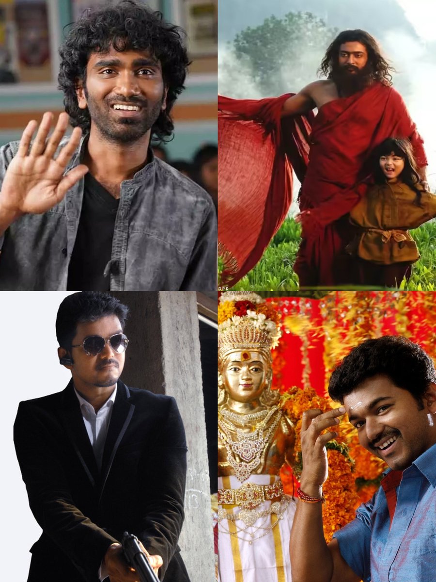 dp_karthik's tweet image. .@pradeeponelife: For Diwali, I still remember ‘Velayudham’ and ‘7am Arivu’ releasing on the same day, and later ‘Thuppakki’ releasing for Diwali. Such memorable festive releases for me! 🧨

This time, my own cutout will be up for ‘DUDE’ &amp;amp; words can’t describe this feeling! 🥹❤️