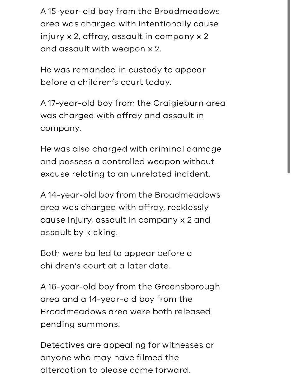 Madelaine_Burke's tweet image. Teens charged over Southbank stabbing.