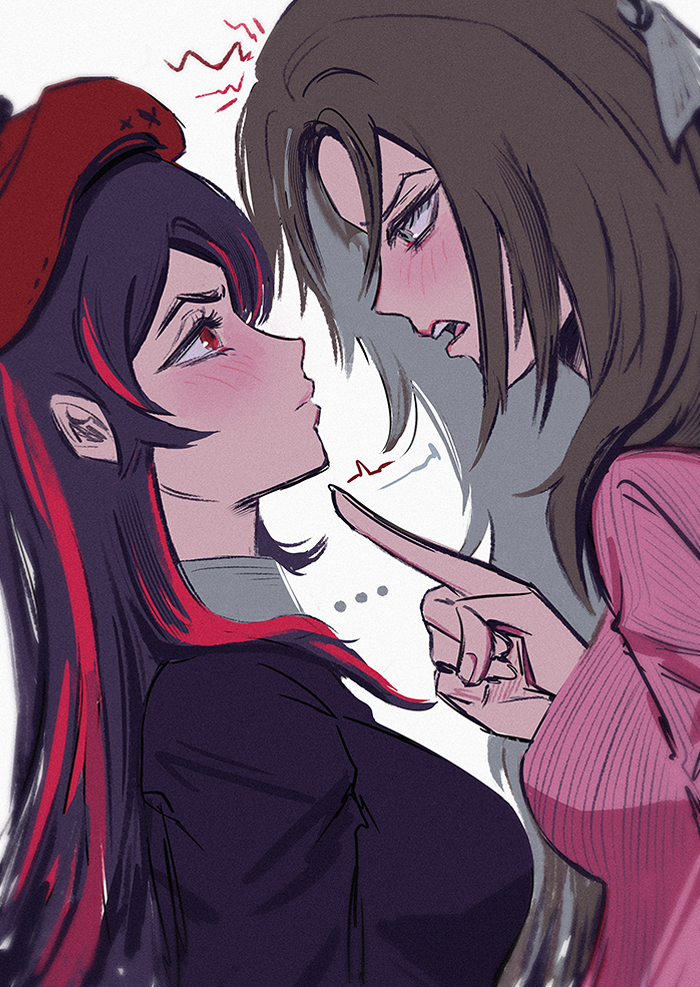 they have an intriguing relationship... I'm looking forward to seeing more of them 🔥
#rewrittentwt #fanganronpa
