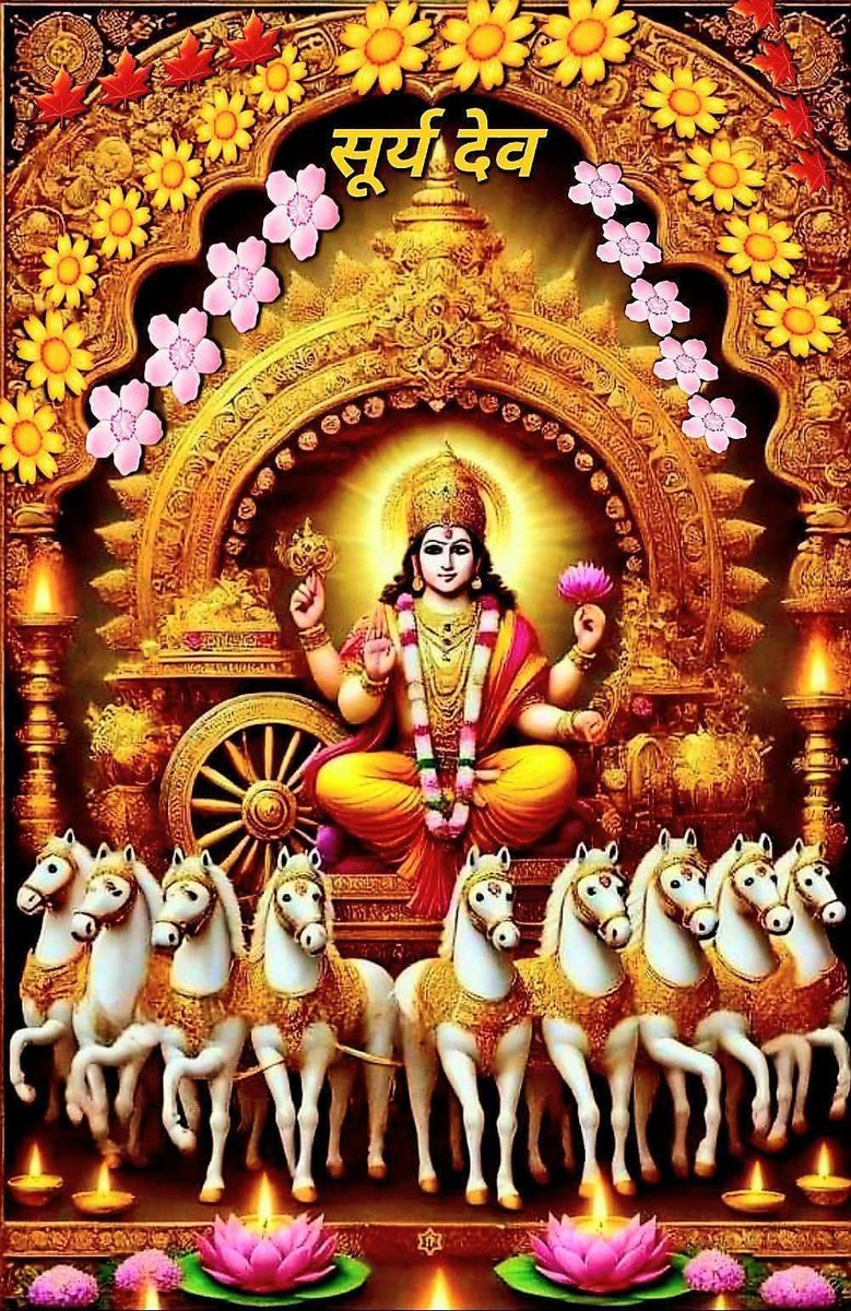 ijagdambasingh's tweet image. 🌹🌹🌹🌹🌹🌹🌹🌹🌹
जय श्री सूर्यदेव जी🙏🙏🙏🙏🙏
🌞 *ॐ घृणि सूर्याय नमः*🌞
*ॐ रां रामाय नमः*
🌺 *लोकाभिरामं रणरंगधीरं राजीवनेत्रं रघुवंश नाथम् कारूण्यरूपं करूणाकरंतं श्रीरामचन्द्रम् शरणम् प्रपद्ये।।*
🌸🌸🌸🌸🌸🌸🌸🌸🌸
🌸 *आज की शुभ मंगल कामना के ससाथ। 🌸