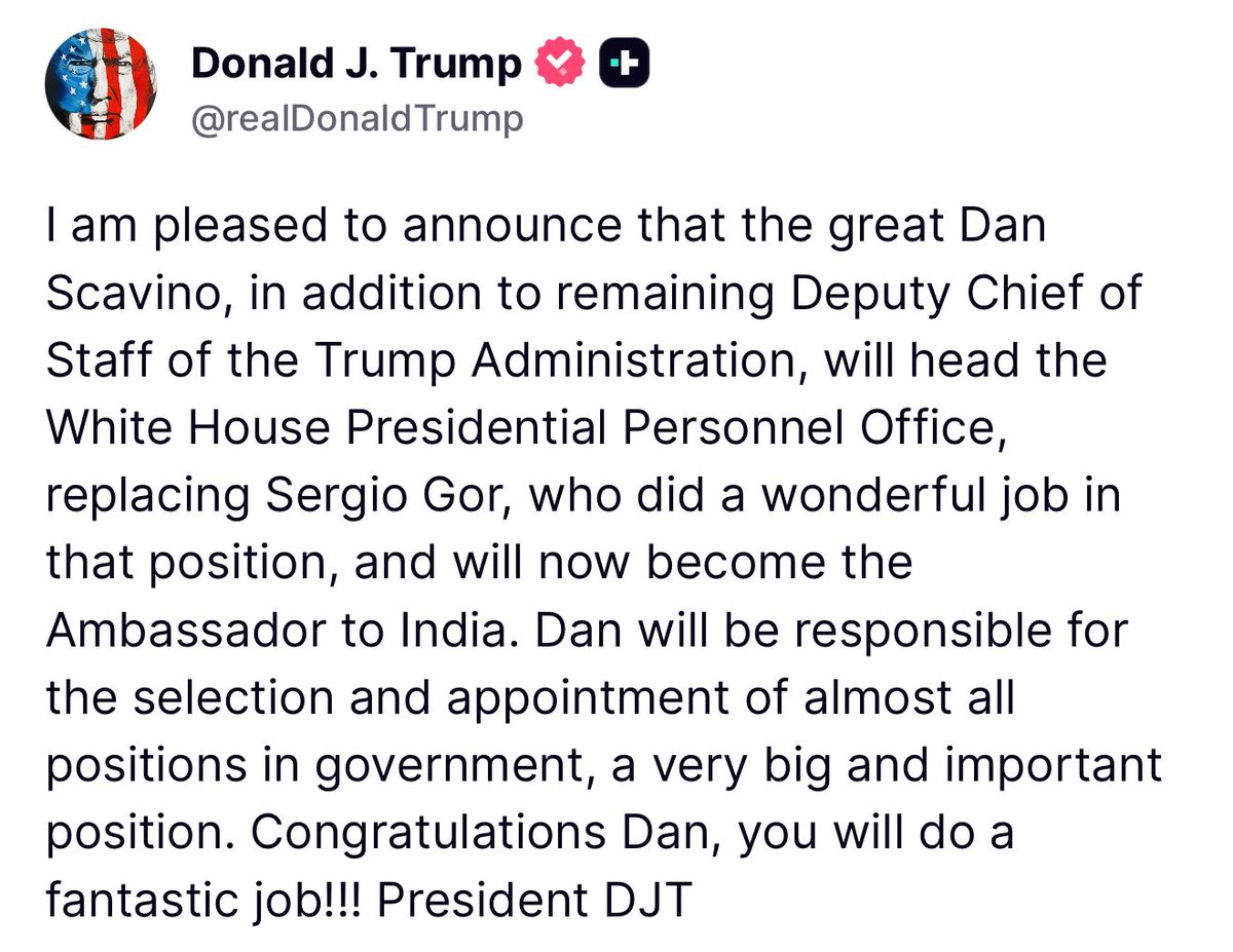 RapidResponse47's tweet image. Congratulations, @Scavino47!