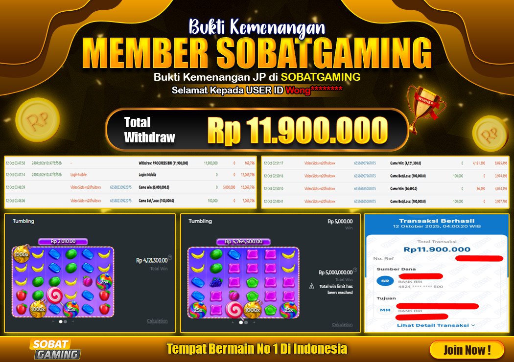 WD LAGI BOSKU, BURUAN COBA SEKARANG JUGA
MODAL RECEH JADI JUTAAN!!
LINK DAFTAR : heylink.me/sobathoki

EVENT MENARIK
╰┈➤ MAXWIN 1JT BONUS 2JT
╰┈➤ SCATTER PG SOFT
╰┈➤ SCATTER BONANZA
╰┈➤ SCATTER KOI GATE

DAFTARKAN AKUN HANYA DI SOBATGAMING

#sobatgaming #situsaman