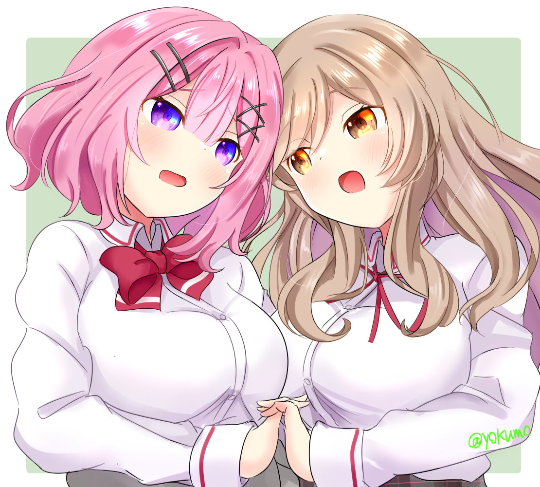 れな子ちゃんと紫陽花さん描きました #わたなれ 