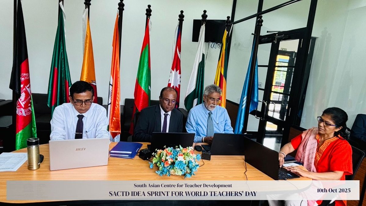 South Asian Centre for Teacher Development tweet media