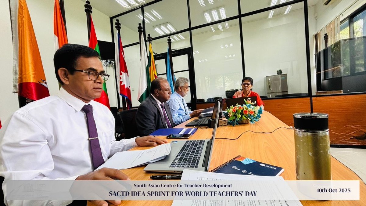 South Asian Centre for Teacher Development tweet media