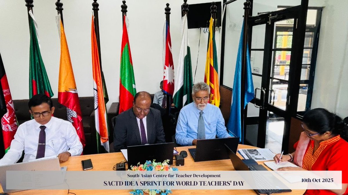 South Asian Centre for Teacher Development tweet media
