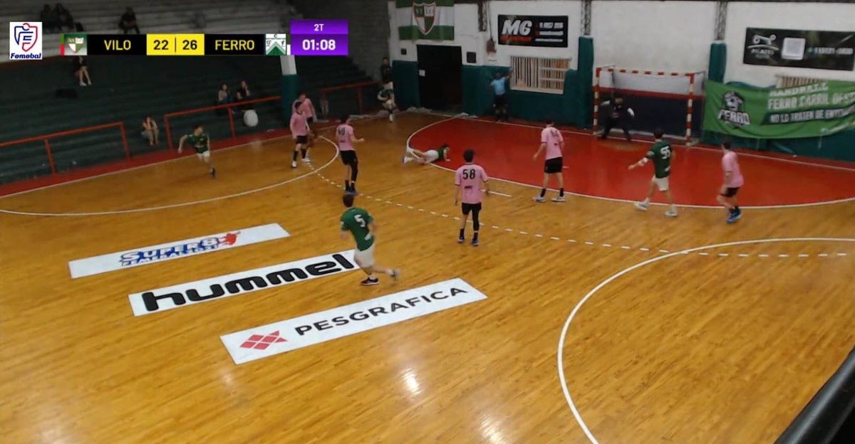 ferrocarriloest's tweet photo. #HandballMasculino 🤾♂️ Ganooó #Ferro!!! Por la 10° Fecha del Metro Clausura de @femebal venció como visitante 27-22 a #ViLo!
Oé 8° con 21 pts. (5G, 1E y 4P)!
Próxima fecha (11°): Mié. 29/10 21.15 hs. vs. #Lanús (L)!
#VamosVerde! 💚🚂 https://t.co/5sMxx1aDDW