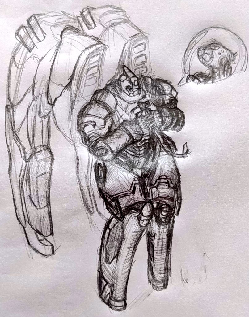 KIll_0_Byte's tweet image. Before i sleep, have this...very..normal doodle of atlas..

I gotta sleep bro