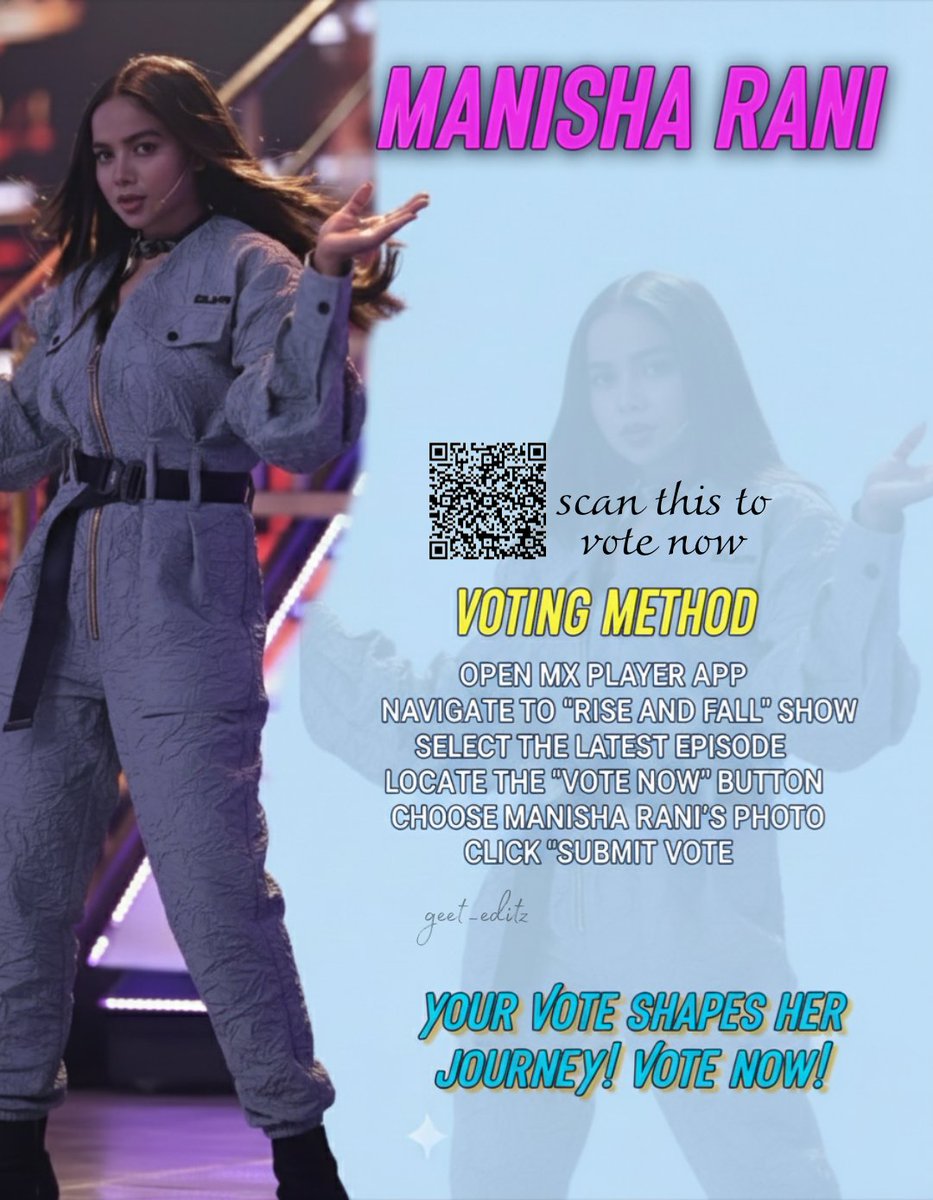 Geet_edit's tweet photo. Follow all steps and jaldi jaldi mani ke liye vote karo @manisharani002

#ManishaXRiseAndFall #manisharani #haaledil https://t.co/CkpbCIePMb