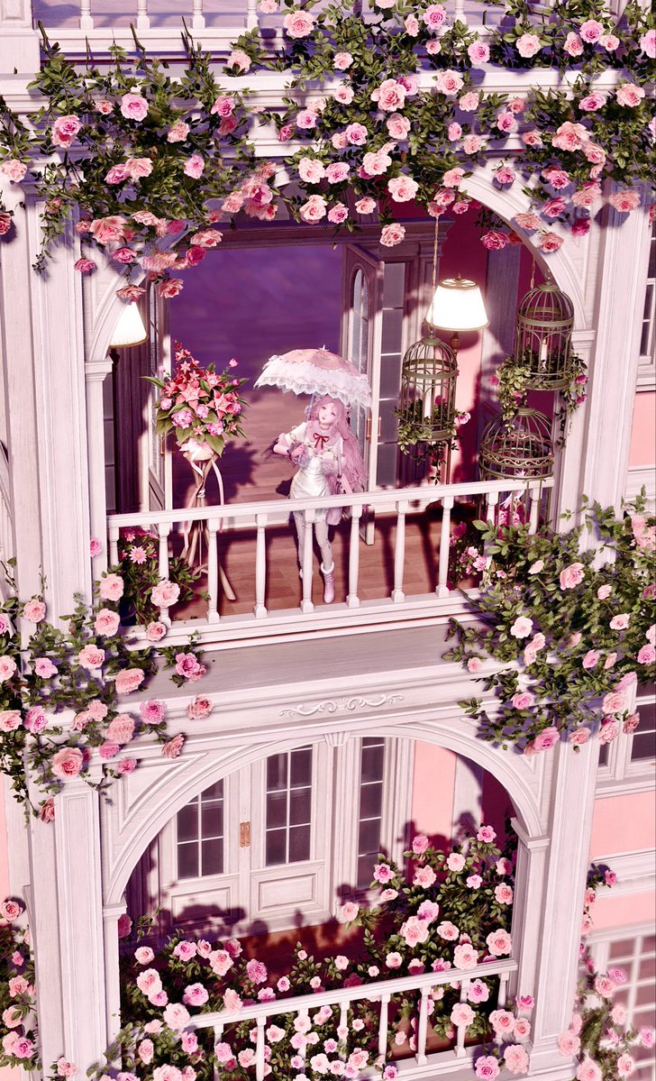 pinkangelite's tweet image. Dream house in the making!💖💕🌸
#infinitynikki #infinitynikkitwt