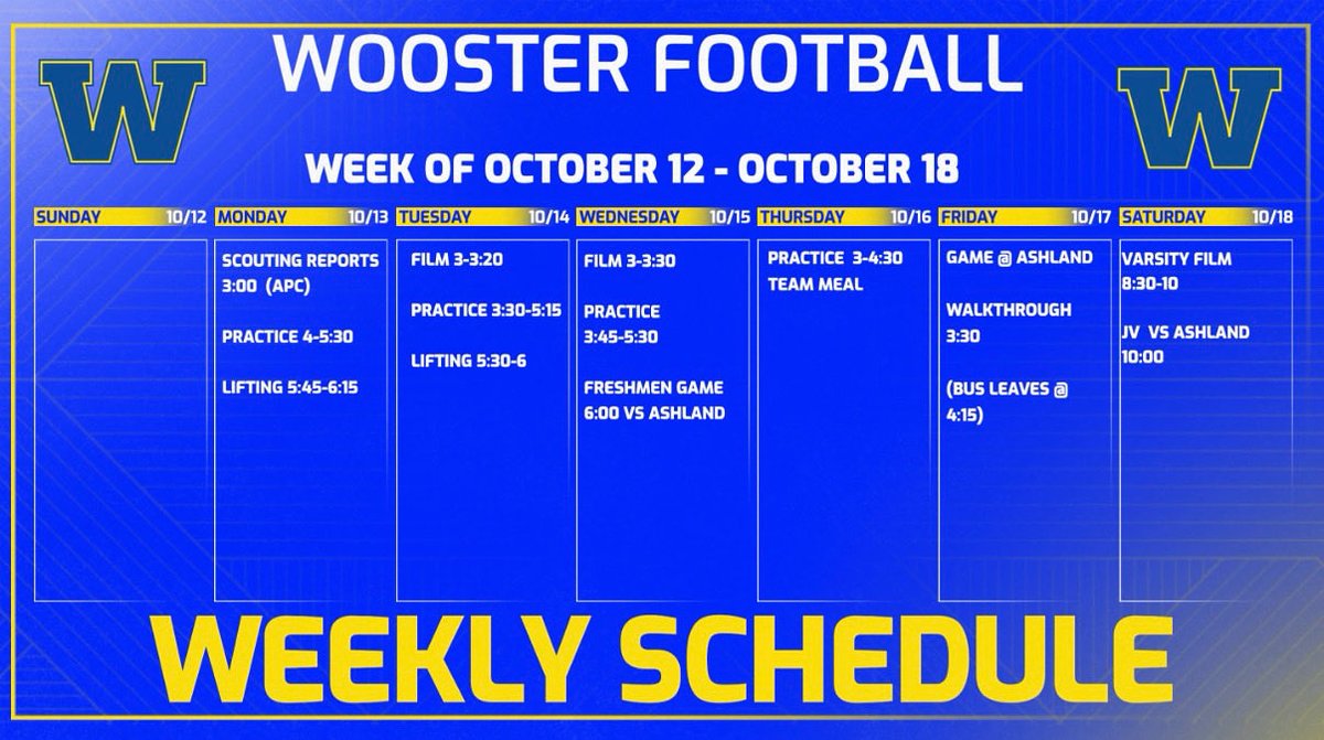 Wooster Generals Football (@woogeneralsfb) on Twitter photo 