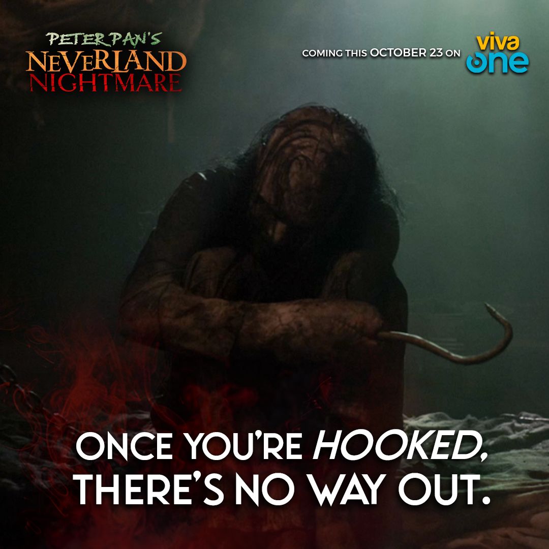 Handa ka na bang ma-hook?

Watch out for Peter Pan’s Neverland Nightmare this coming October 23, only on Viva One.
share.vivaone.ph/PeterPansNever…

#PeterPansNeverlandNightmare #VivaOne #BidaKaDito