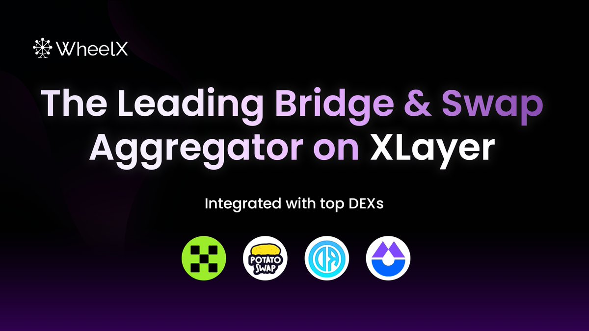 WheelX_fi's tweet photo. BNBChain is great, and #XLayer is also impressive. Just learned a new Chinese phrase: “万事OK.” 

WheelX is the leading Bridge &amp; Swap aggregator on @XLayerOfficial, integrating multiple top DEXs to offer more trading pairs and deeper liquidity pools.

👉 https://t.co/zNqP7adFk7 https://t.co/39H9GTONpF