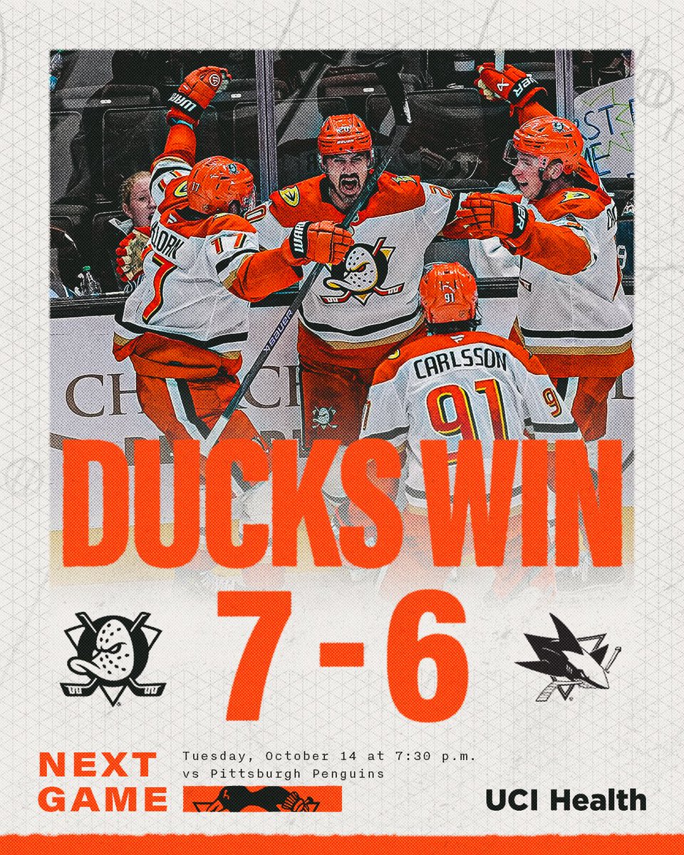 x - Anaheim Ducks tweet media
