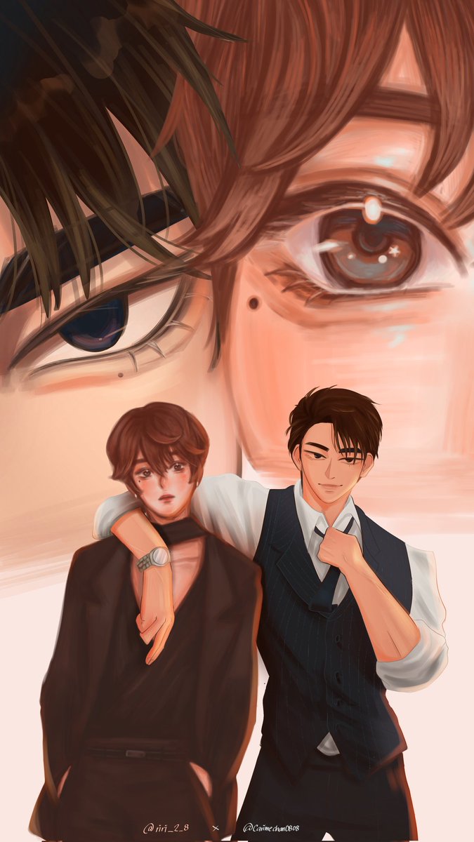 Stejay collab with ate <a href="/Carimechan0808/">Carimechan08 | 🌟 OPEN FOR COMMISSION 🌟</a> ! ty for working w me on this 🥹🥹

#AHOFANART #ARTHOFCHALLENGE #제이엘 #스티븐 #아홉 #STEJAY