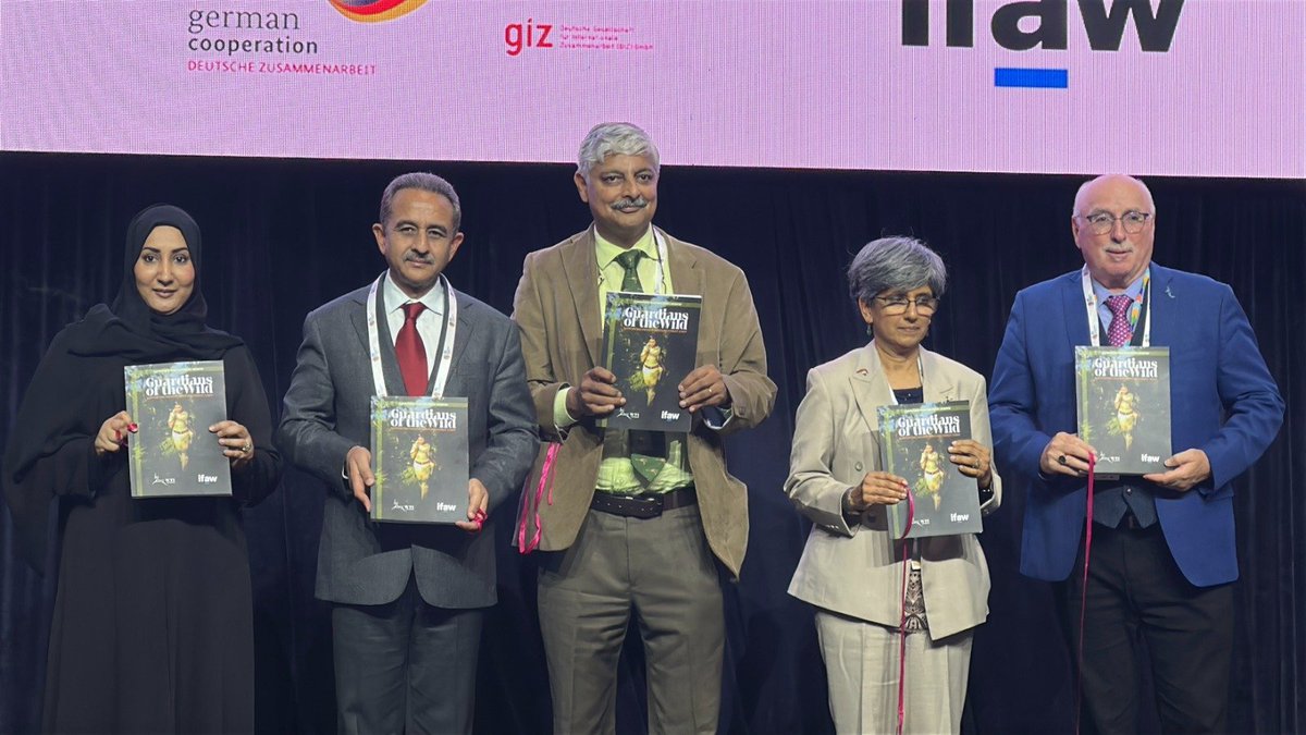 DDIndialive's tweet image. #IUCN World Commission on Protected Areas (#WCPA) presented 13 rangers and ranger teams with the 2025 International Ranger Awards, recognising their exceptional courage and dedication to nature conservation.

MoS for Environment, Forest and Climate Change 
@KVSinghMPGonda…