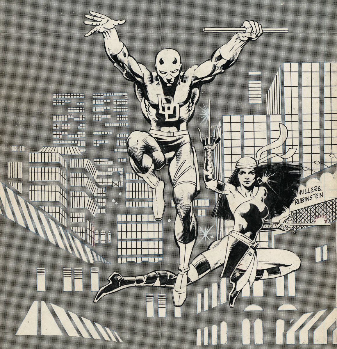 Daredevil &amp; Elektra | By Frank Miller