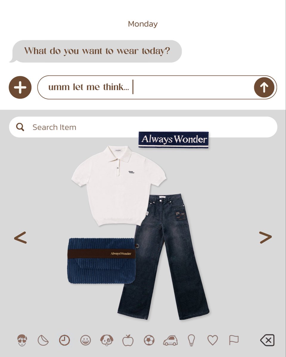 AlwayswonderCo's tweet image. Every day’s a lookbook in motion. 📸 What page are you on today?
Complete the day look on
🌐 Website: alwayswonder-co.com
🔗 LINE Shopping: shop.line.me/@alwayswonder.…
#AlwaysWonder