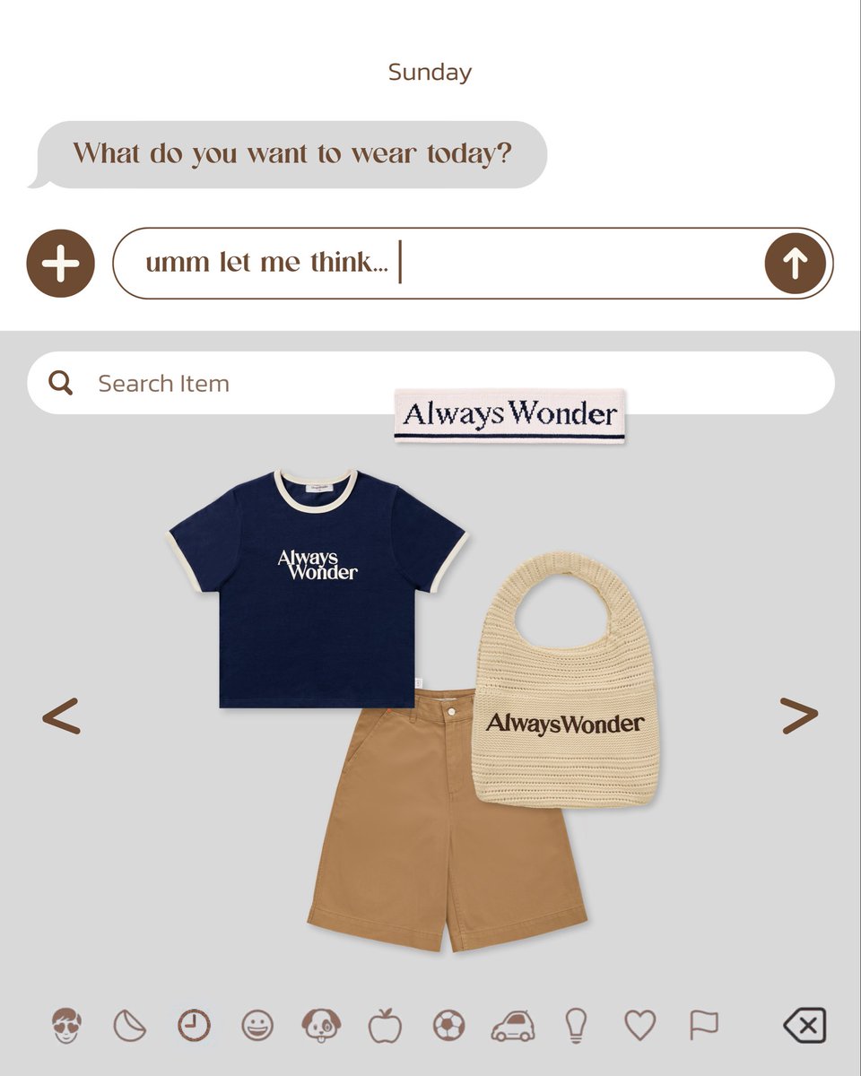 AlwayswonderCo's tweet image. Every day’s a lookbook in motion. 📸 What page are you on today?
Complete the day look on
🌐 Website: alwayswonder-co.com
🔗 LINE Shopping: shop.line.me/@alwayswonder.…
#AlwaysWonder