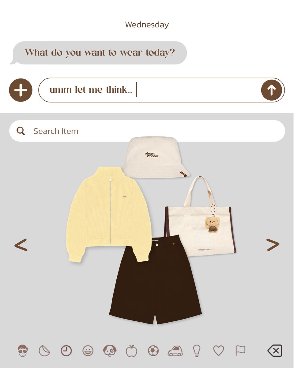 AlwayswonderCo's tweet image. Every day’s a lookbook in motion. 📸 What page are you on today?
Complete the day look on
🌐 Website: alwayswonder-co.com
🔗 LINE Shopping: shop.line.me/@alwayswonder.…
#AlwaysWonder