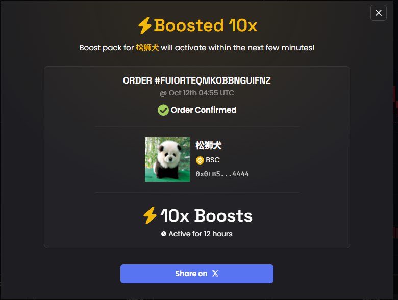 chowchow_bnb's tweet image. Boosted ✅