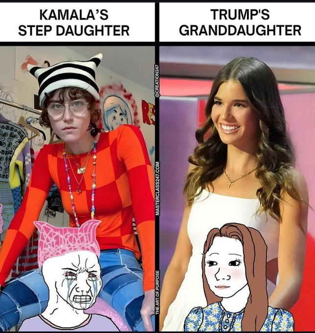 akafaceUS's tweet image. The difference is clear