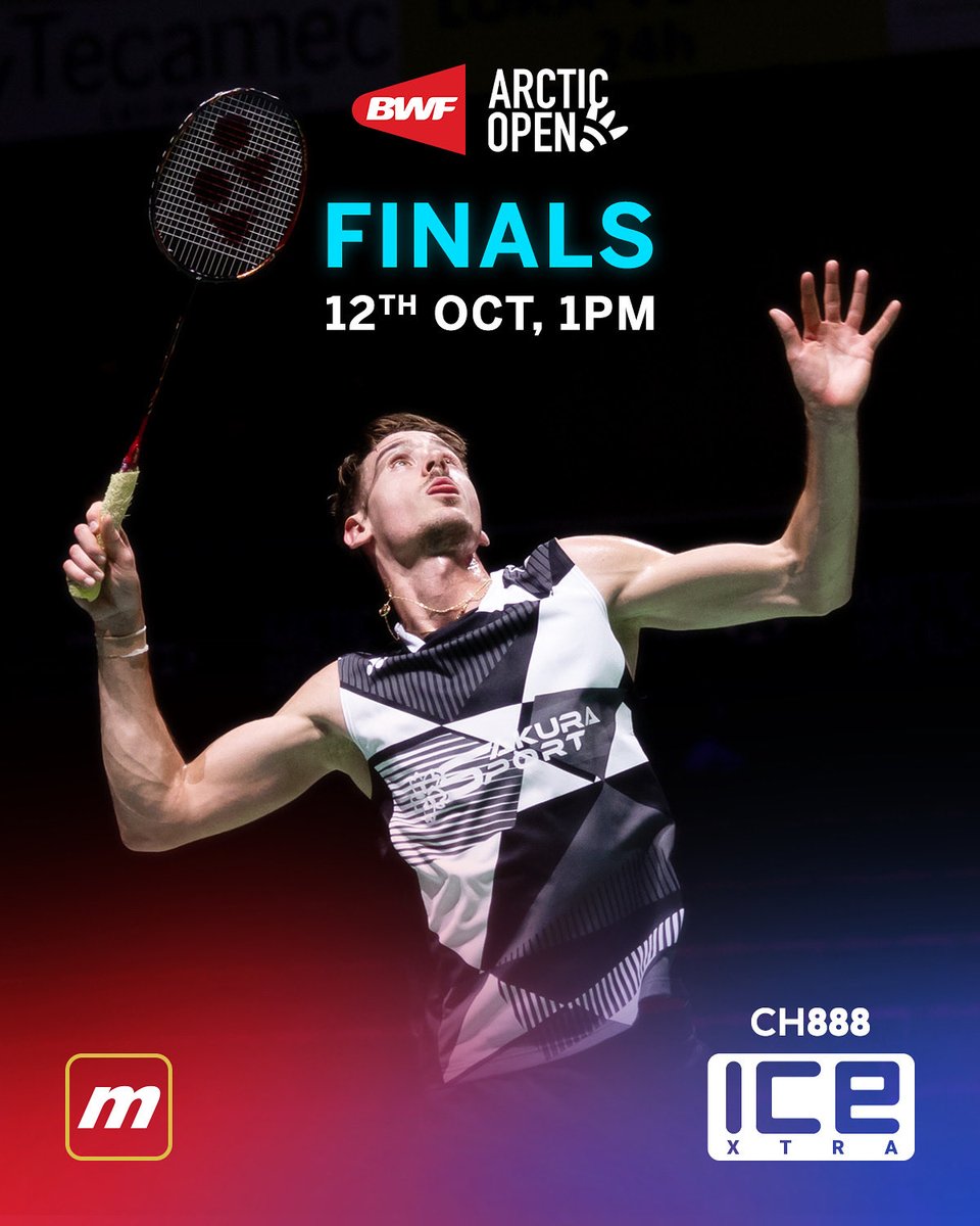 It’s the final day of the Clash of Clans: Arctic Opens 2025! 🏸 

Every attack counts, every defense matters — who will rise to glory and take home the gold. 🏆 

🗓️ : 13:00 PM | 12 October | CH888 (ICE XTRA)

#ArticOpen2025 #Clashofclans #ICETV