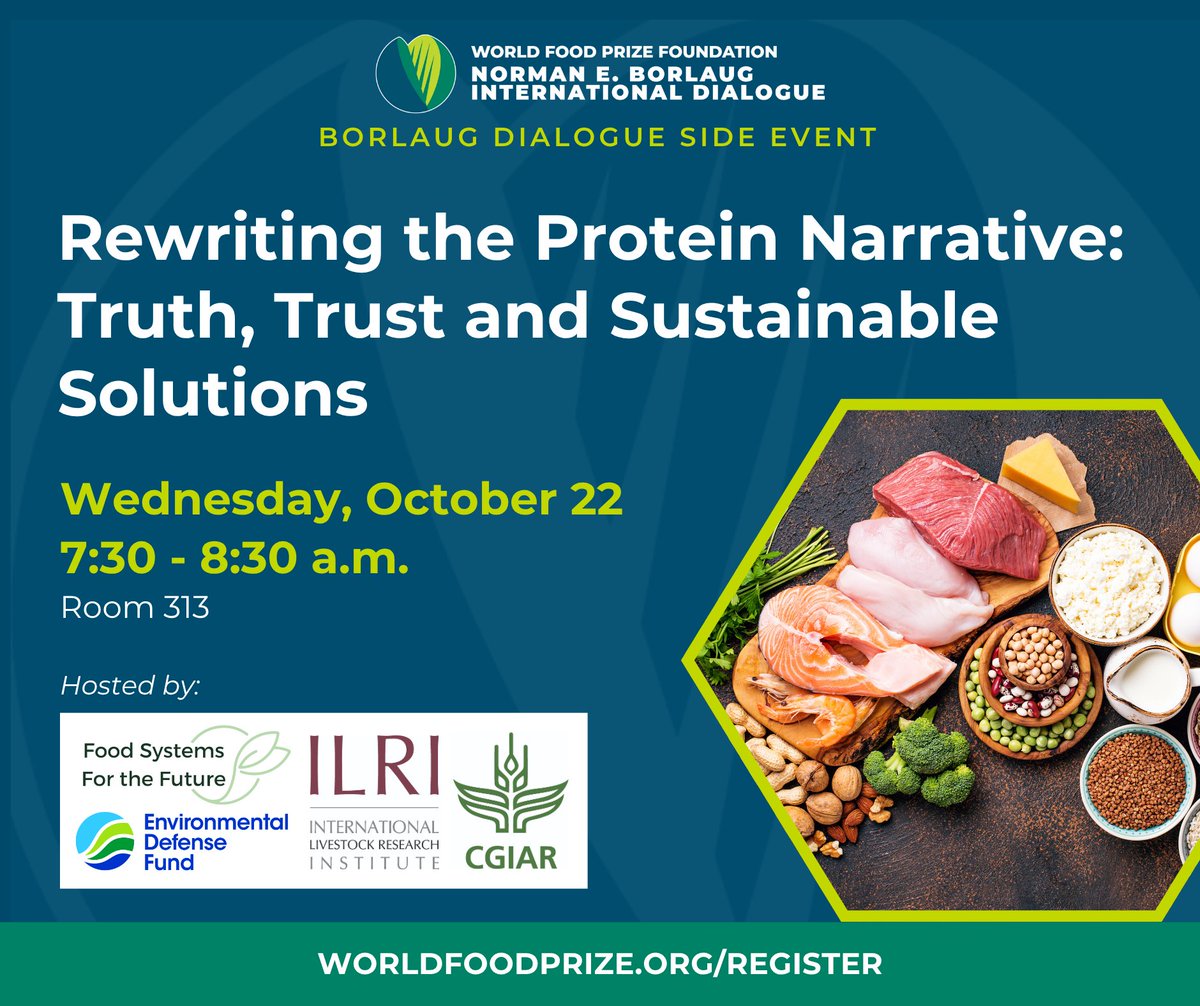 World Food Prize Foundation tweet media