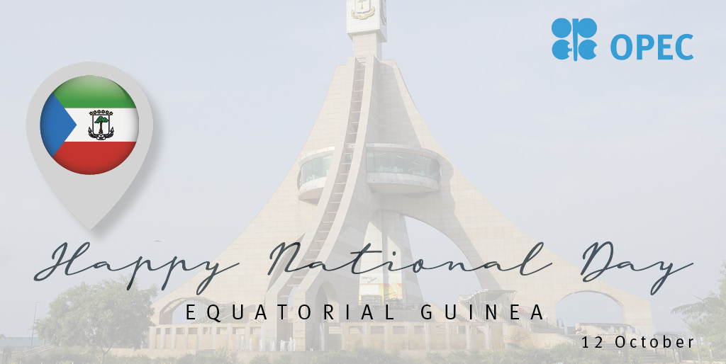 OPECSecretariat's tweet image. Happy #nationalday, Equatorial Guinea! The #OPEC Family presents its heartfelt congratulations to the Leadership and People of Equatorial Guinea.