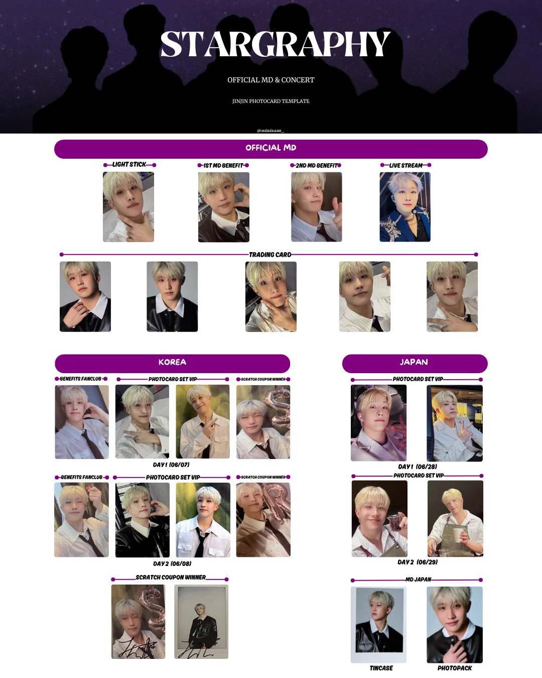 Minini 🍓 az X-en: „💜 THE 4TH ASTROAD [STARGRAPHY] OFFICIAL MD