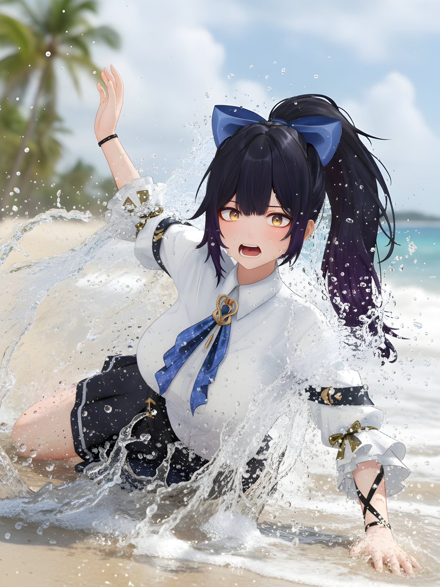 cika_ashadila's tweet image. [PART 2] after i write &quot;love&quot; on sand and wave coming behind me then splash my body wet, well i must change my outfit but, i don&apos;t bring shirt,so what must i do? (to be continue..) #Vtuber #VTuberAssets #Vtuber素材 #Vtuber準備中 #Vtuberオーディション #VTuberになった経緯