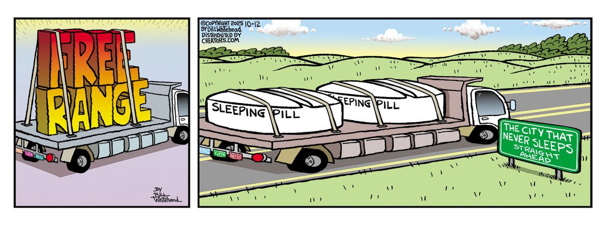 Free Range Comic. (@billwhitehead8) on Twitter photo 