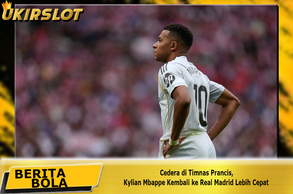 ukirslot's tweet photo. Cedera di Timnas Prancis, Kylian Mbappe Kembali ke Real Madrid Lebih Cepat https://t.co/Jq45Hvxupp