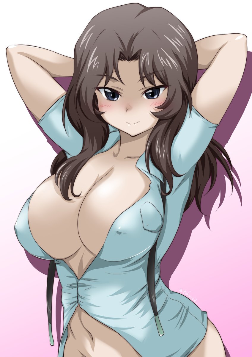 ケイ(ガルパン) 「#三連休はフォロワーが増えるらしい」|鷹那２号のイラスト